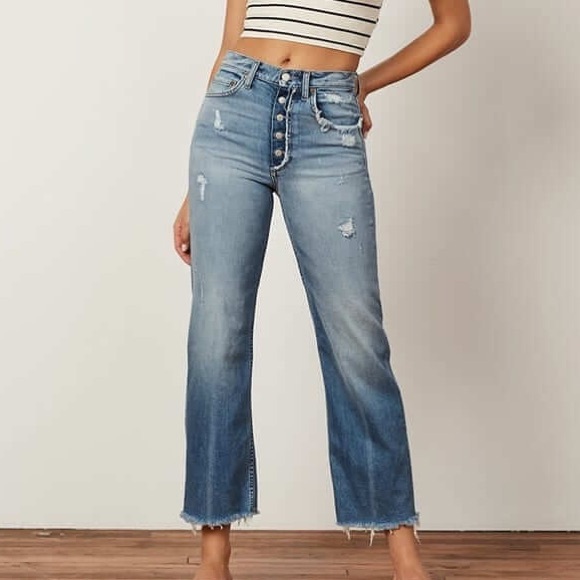 Boyish “The Mikey” High-Rise Wide Leg Jeans – Women’s Size 31 - Picture 2 of 16